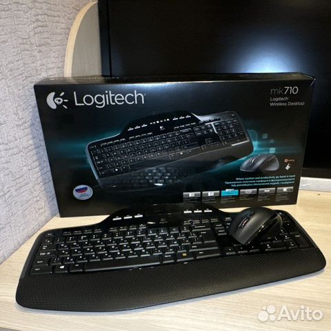 Logitech MK710/700 Беспроводная клавиатура + Мышь купить в Москве ...