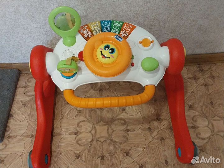 Развивающий центр, столик, ходунки