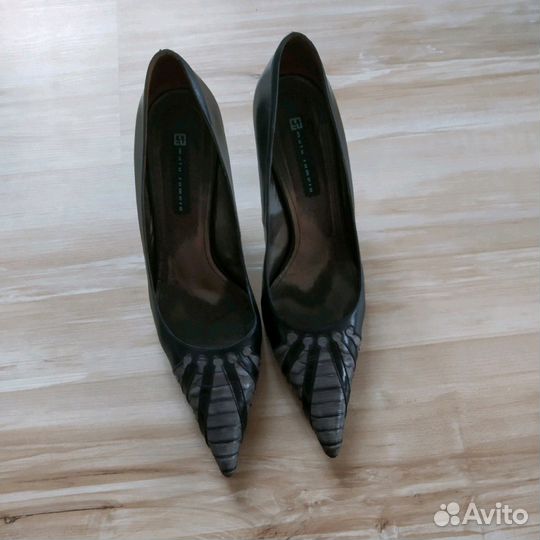 Туфли-лодочки, кожа, р.40