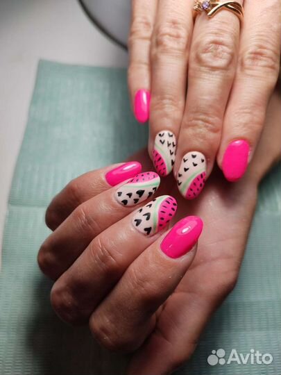 Маникюр, гель лак, педикюр на дому