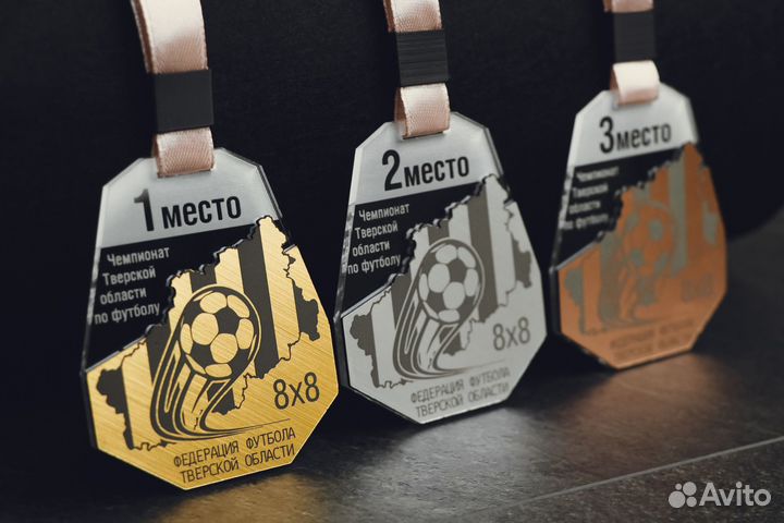 Медаль акриловая 70*70