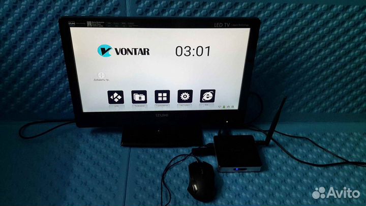 Телевизор izumi 19
