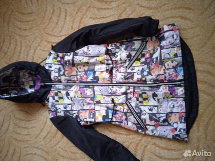 Куртка девочка весна-осень 146