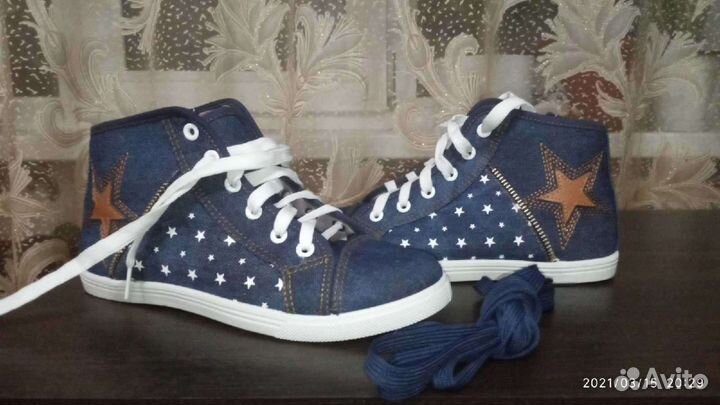 Кеды новые. Р-р 37