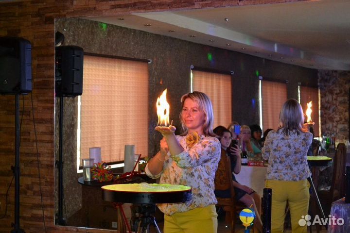 Шоу мыльных пузырей