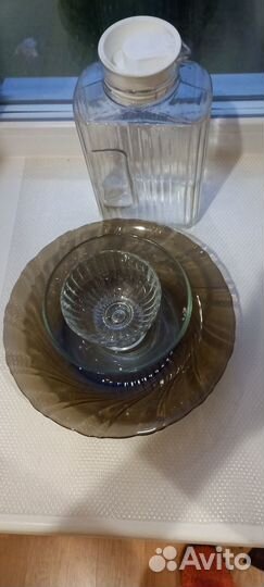 Посуда стеклянная