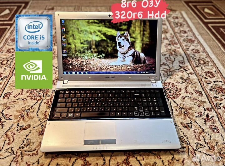 Мощный Ноутбук Samsung core i5/8гб/GeForce 315m