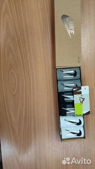 Носки спортивные nike,в подарочной коробке