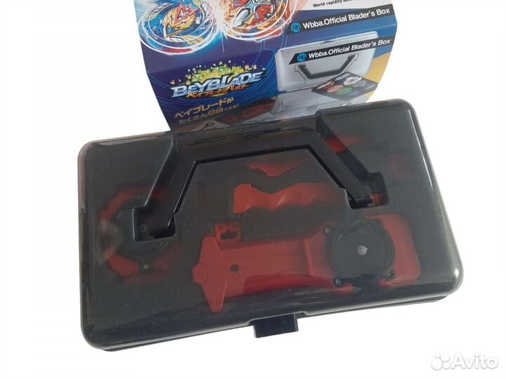Набор волчков бейблэйд в чемодане новый