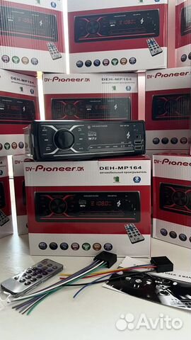 Автомагнитола pioneer с Bluetooth (новая)