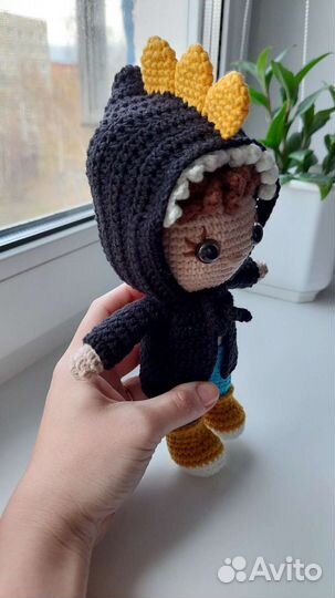 Вязаная Кукла Лола
