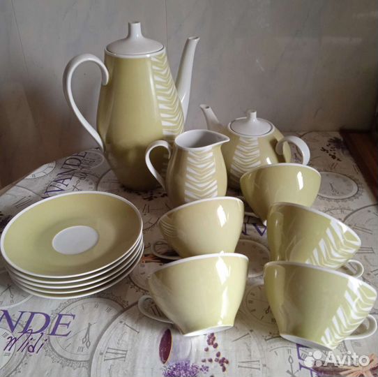 Сервиз Lichte фарфор времен СССР