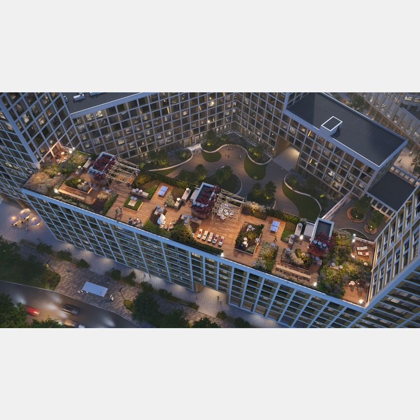 1-к. квартира, 42,3 м², 16/19 эт.