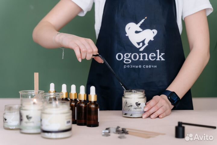 Ароматическая декоративная свеча