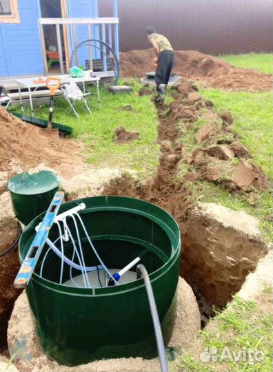 Септик под ключ от производителя