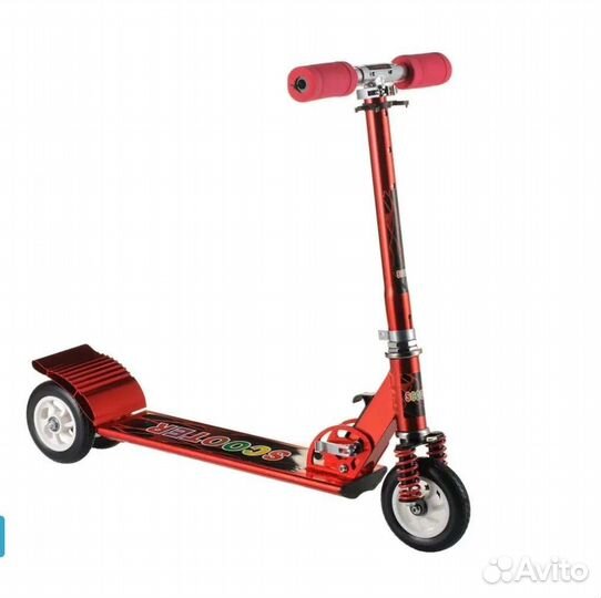 Самокат детский трех колёсный