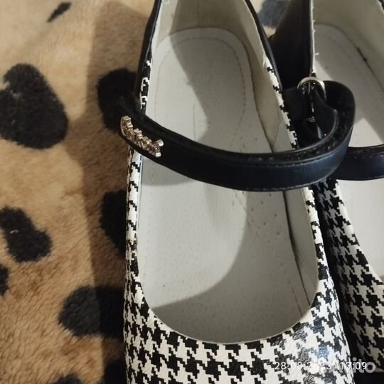 Туфли школьные 34