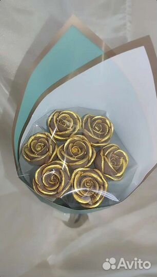 Шоколадные розы букет