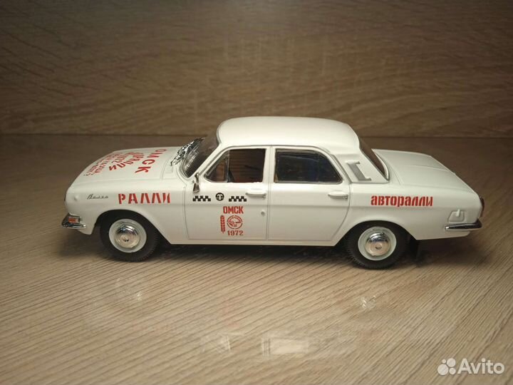 Волга газ-24 такси-ралли