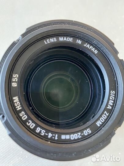 Объектив sigma 50-200mm