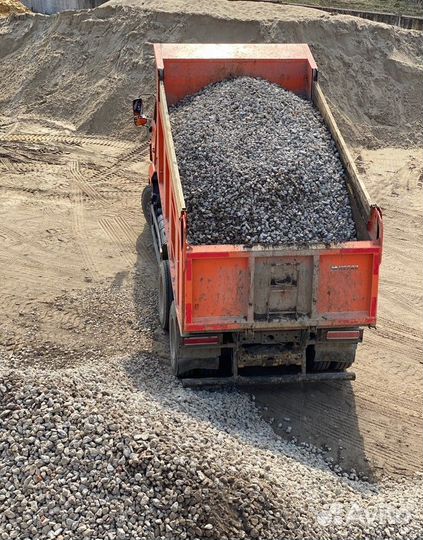 Песок,щебень,гравий,пгс