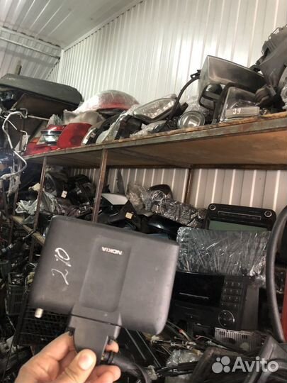 Блок управления штатным телефонам на Мерседес Е210