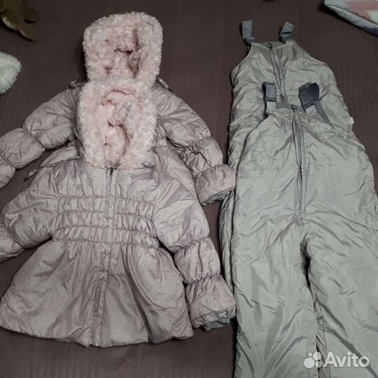 Зимний костюм для девочки