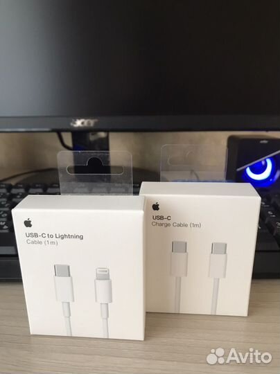 Зарядные кабели для айфона USB-C