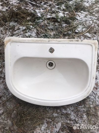 Унитаз и раковина бу