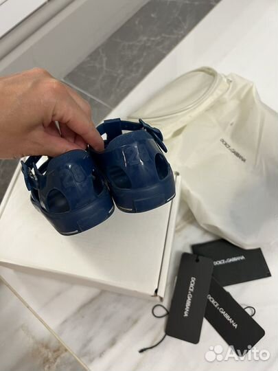 Шлепки dolce gabbana