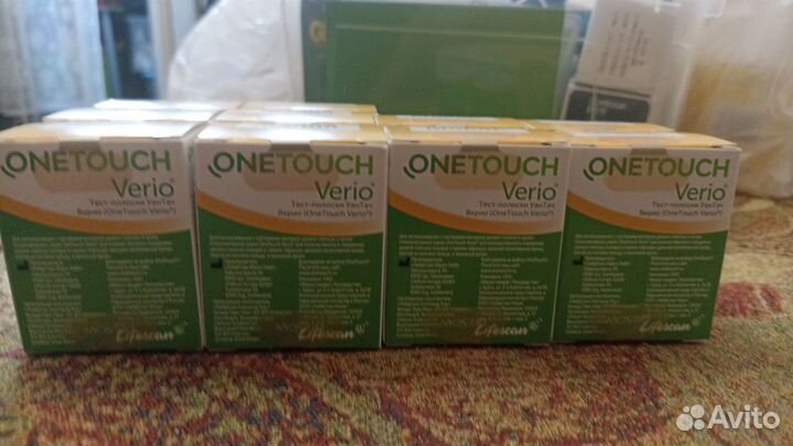 Тест полоски one touch verio