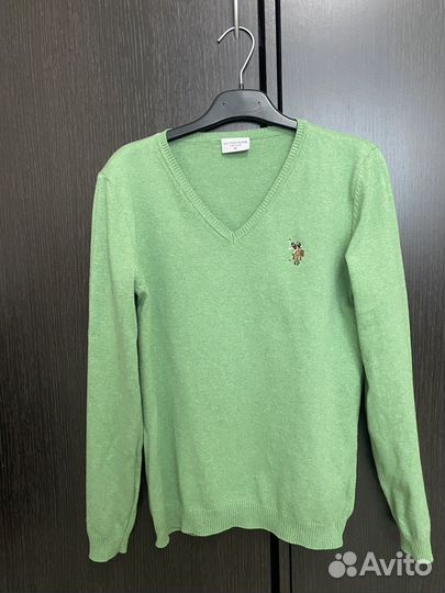 Polo женский зеленый джемпер