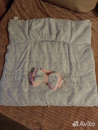 Конверт на выписку для девочки осень