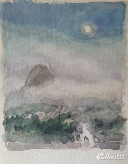 В.А. Алеексеев 1980 г. акварель (29)