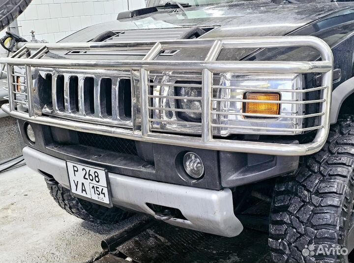 Оригинальный редкий кенгурятник на Hummer H2