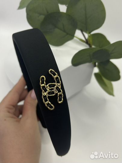 Ободок для волос chanel