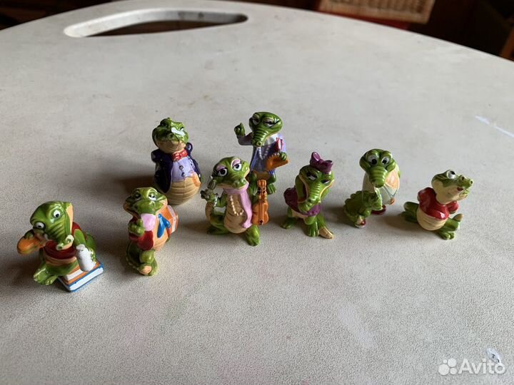 Игрушки из киндера 90х коллекции