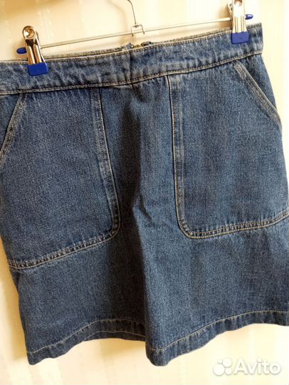 Юбка джинсовая
