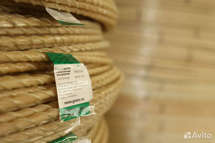 Стеклокомпозитная под фундамент армтура с завода з