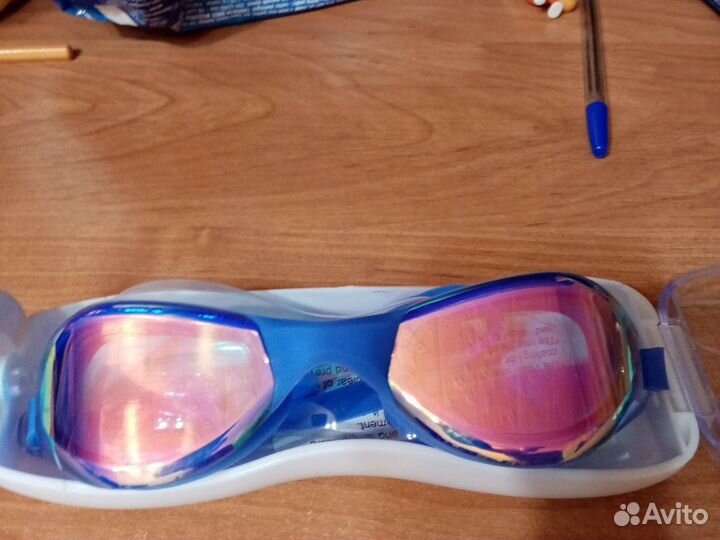 Очки для плавания подростковые новые