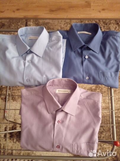 Рубашки на мальчика рост 164-170