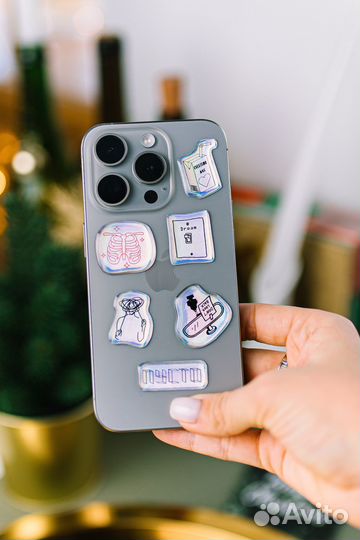 3D стикеры для телефона с вашим дизайном