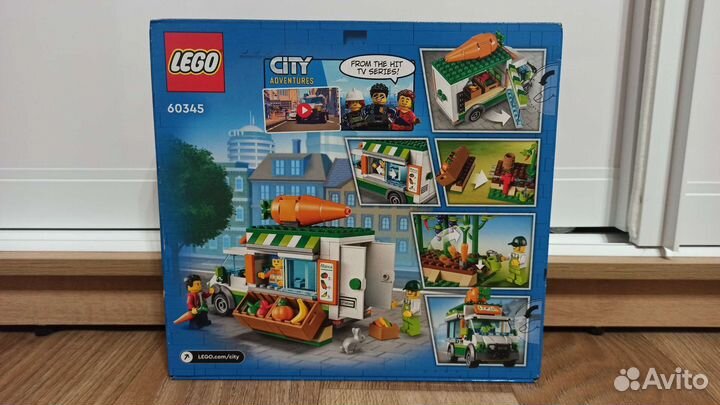 Lego 60345 - Фургон для фермерского рынка (новый)