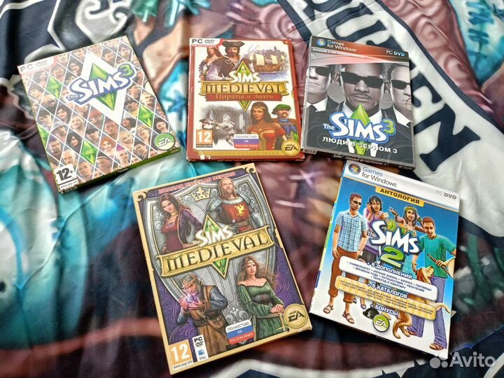 Диски sims 3 и sims: mediaval