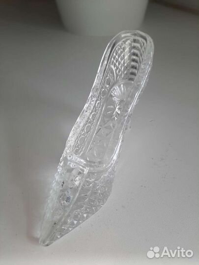 Туфелька стекло