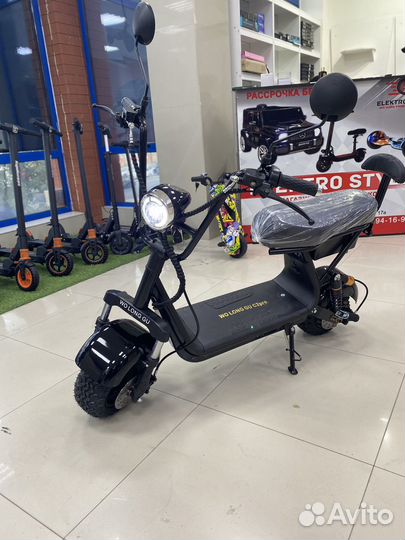 Электроскутер электросамокат волонг С2 про