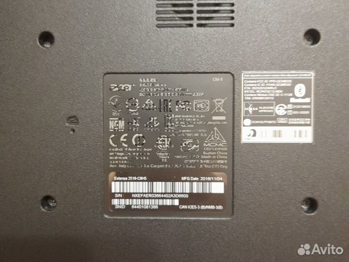 Ноутбук acer windows7 2016года