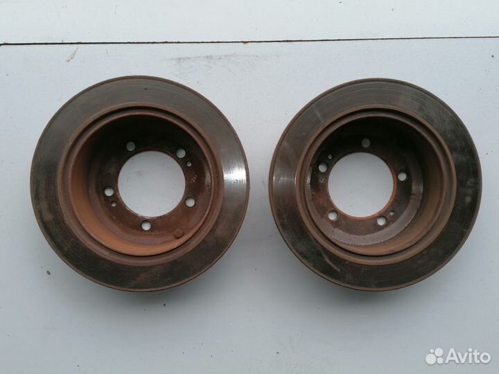 Диск тормозной задний Mitsubishi Outlander CU