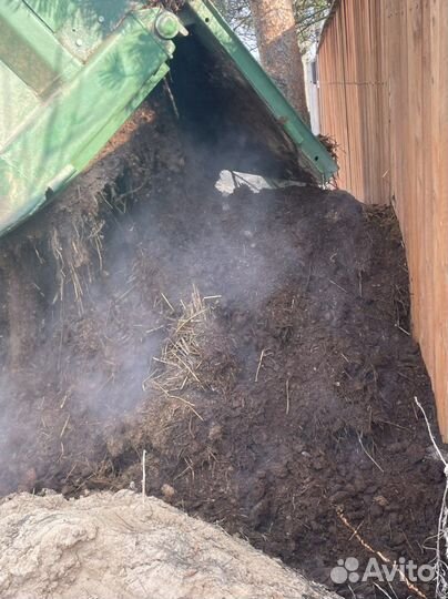 Конский перегной навоз доставка