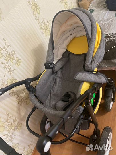 Коляска для новорожденных 2в1